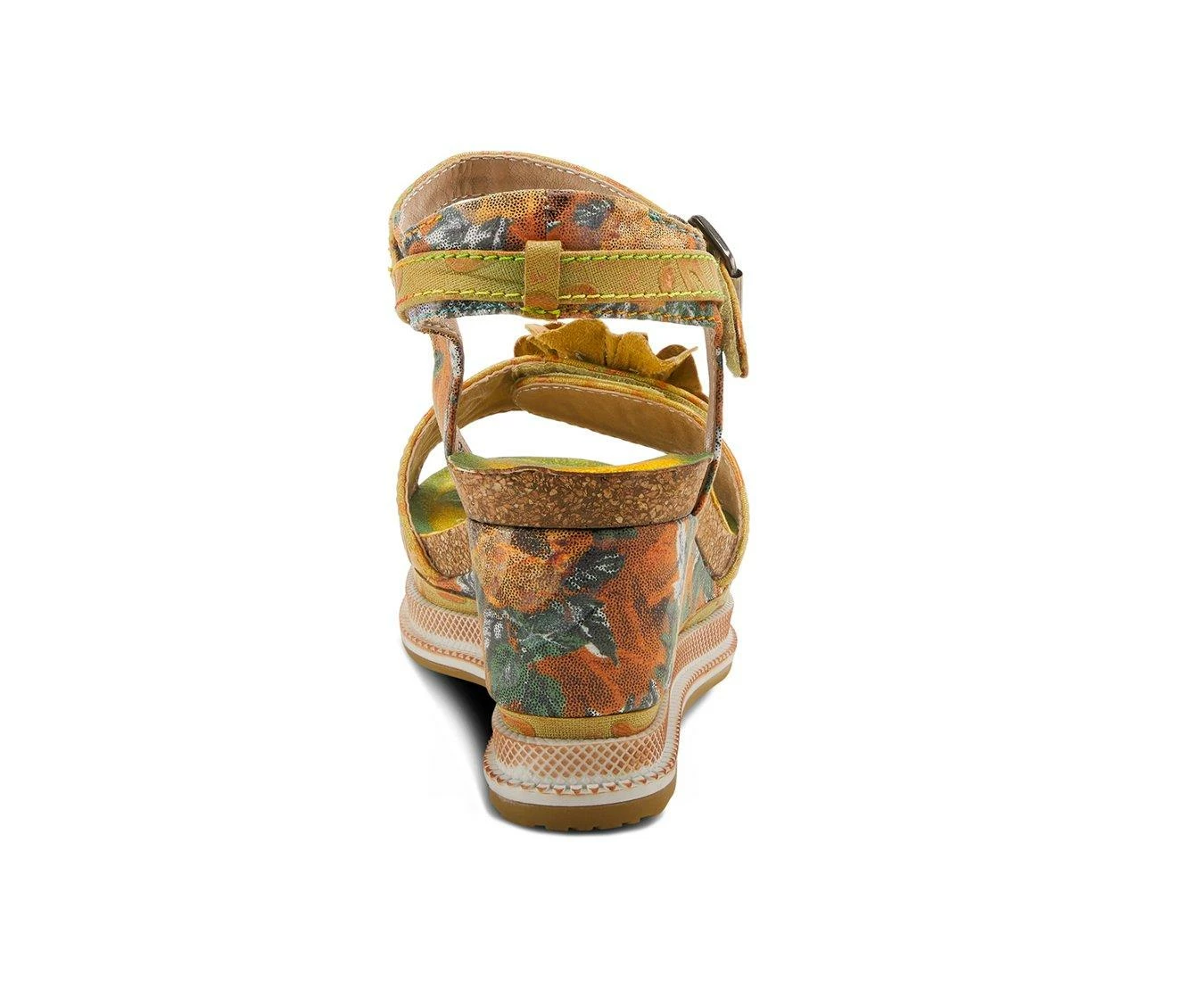 Cheap π₯° Women's L'Artiste Vienrose-Fleur Wedges Yellow Multi β€οΈ - Image 5