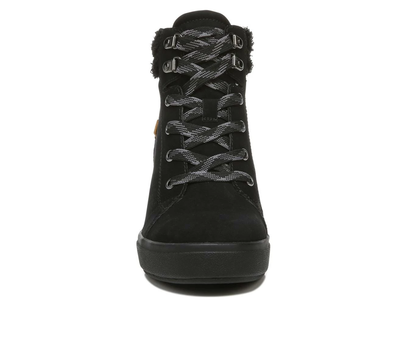 Hot Sale π Women's Dr. Scholls Madison Hike Wedge Combat π₯Ύ Boots Black π - Image 5