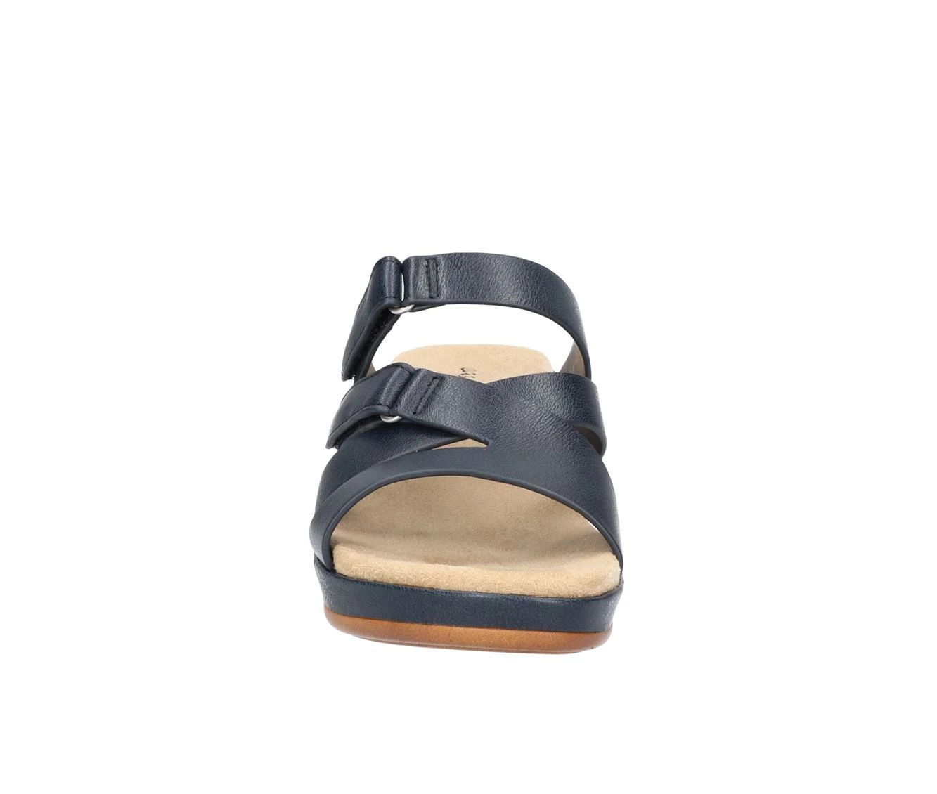 Best Pirce π€© Women's Easy Street Koda Wedge π©΄ Sandals Navy π - Image 5