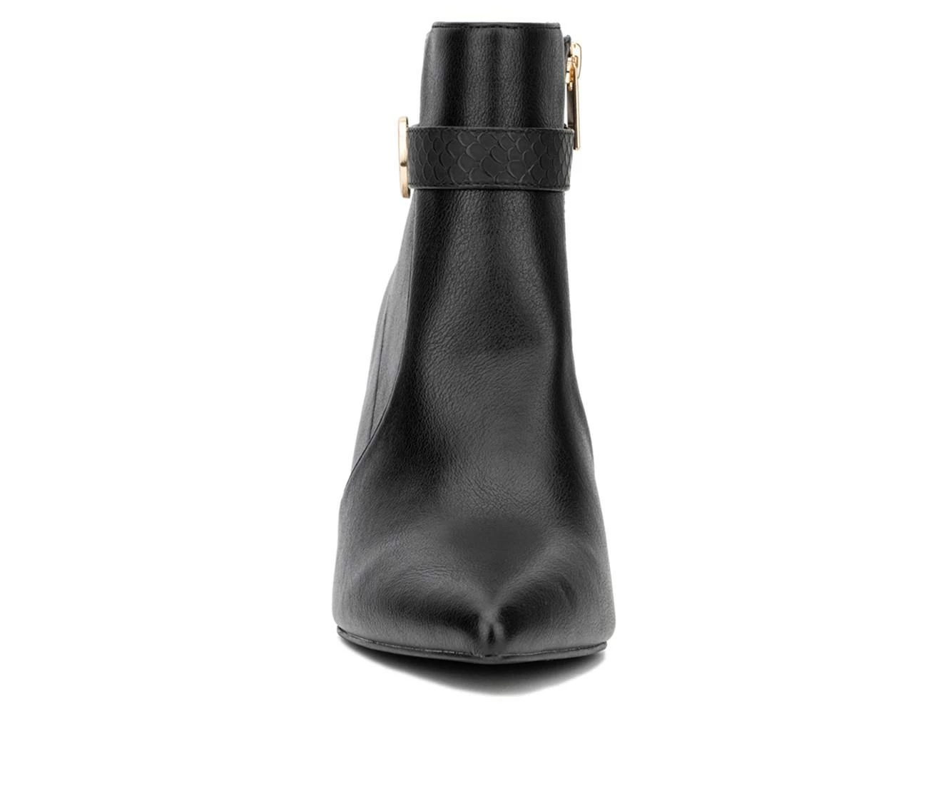 Best reviews of π Women's New York And Company Elisabeth Heeled Booties Black π - Image 5