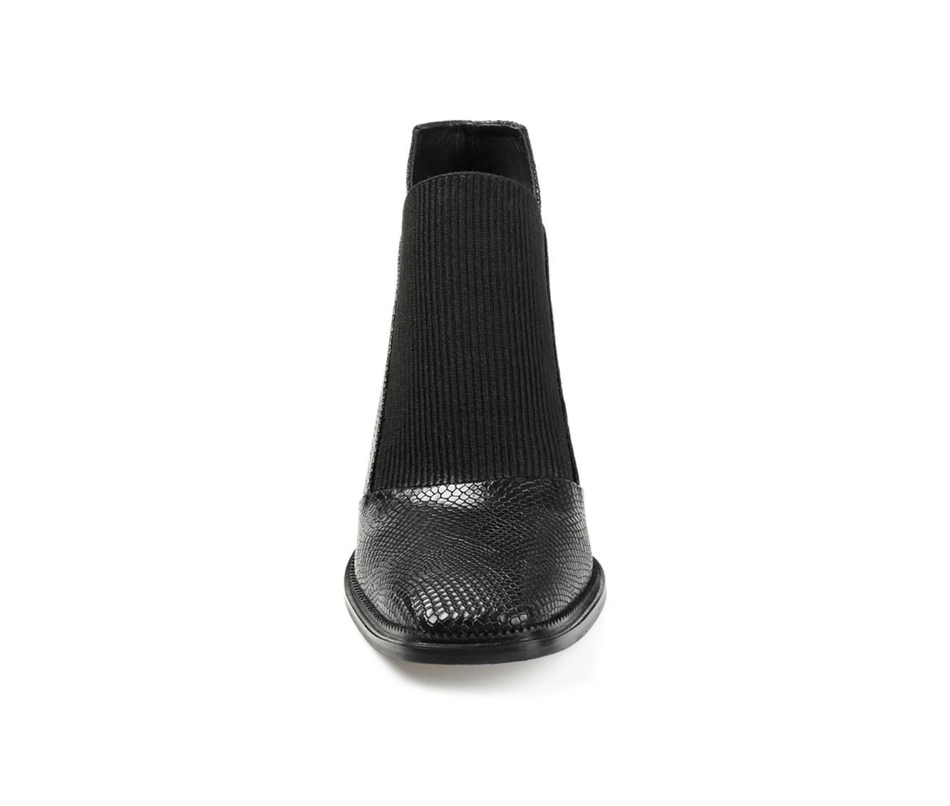 Wholesale π Women's Journee Signature Stylla Low Ankle Booties Black π€© - Image 5