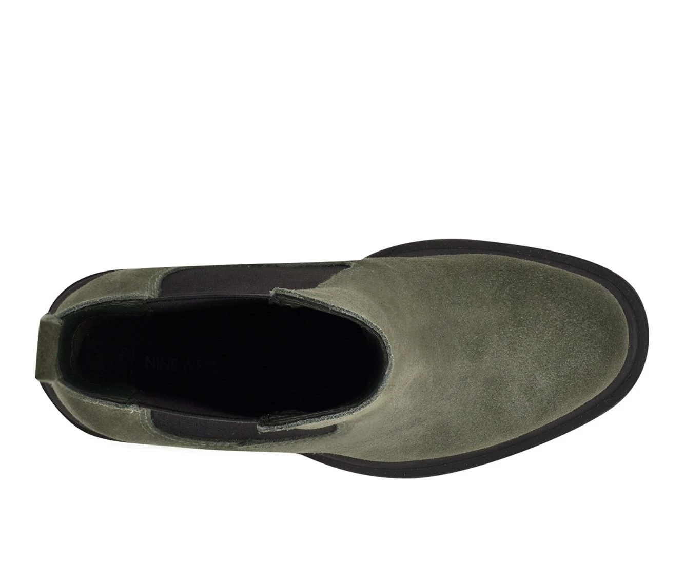 New π₯° Women's Nine West Ream Heeled Booties Dark Green π 7 New π₯° Women's Nine West Ream Heeled Booties Dark Green π - Image 5