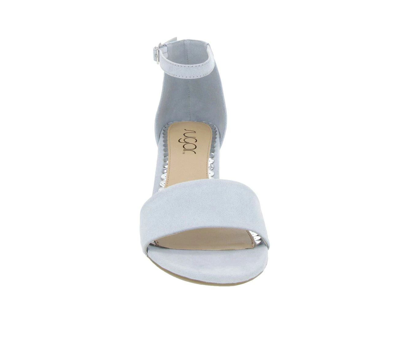 Budget ๐ Women's Sugar Noelle Low ๐ Dress ๐ฉด Sandals Baby Blue ๐ - Image 5