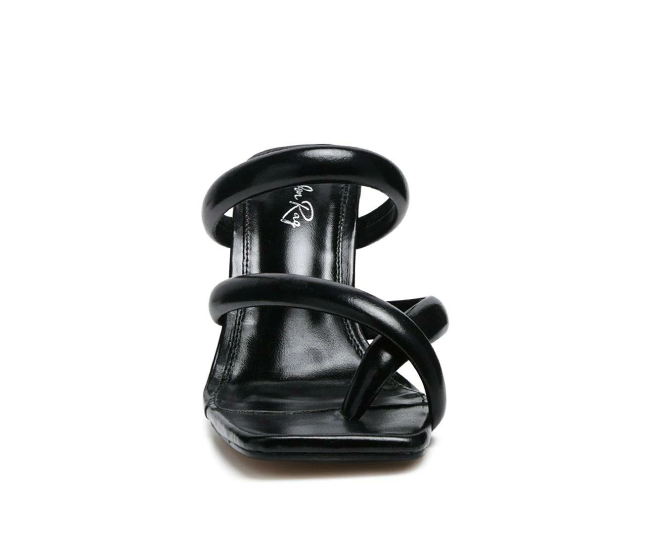 Deals π Women's London Rag Erised Block Heel π Dress π©΄ Sandals Black π - Image 5