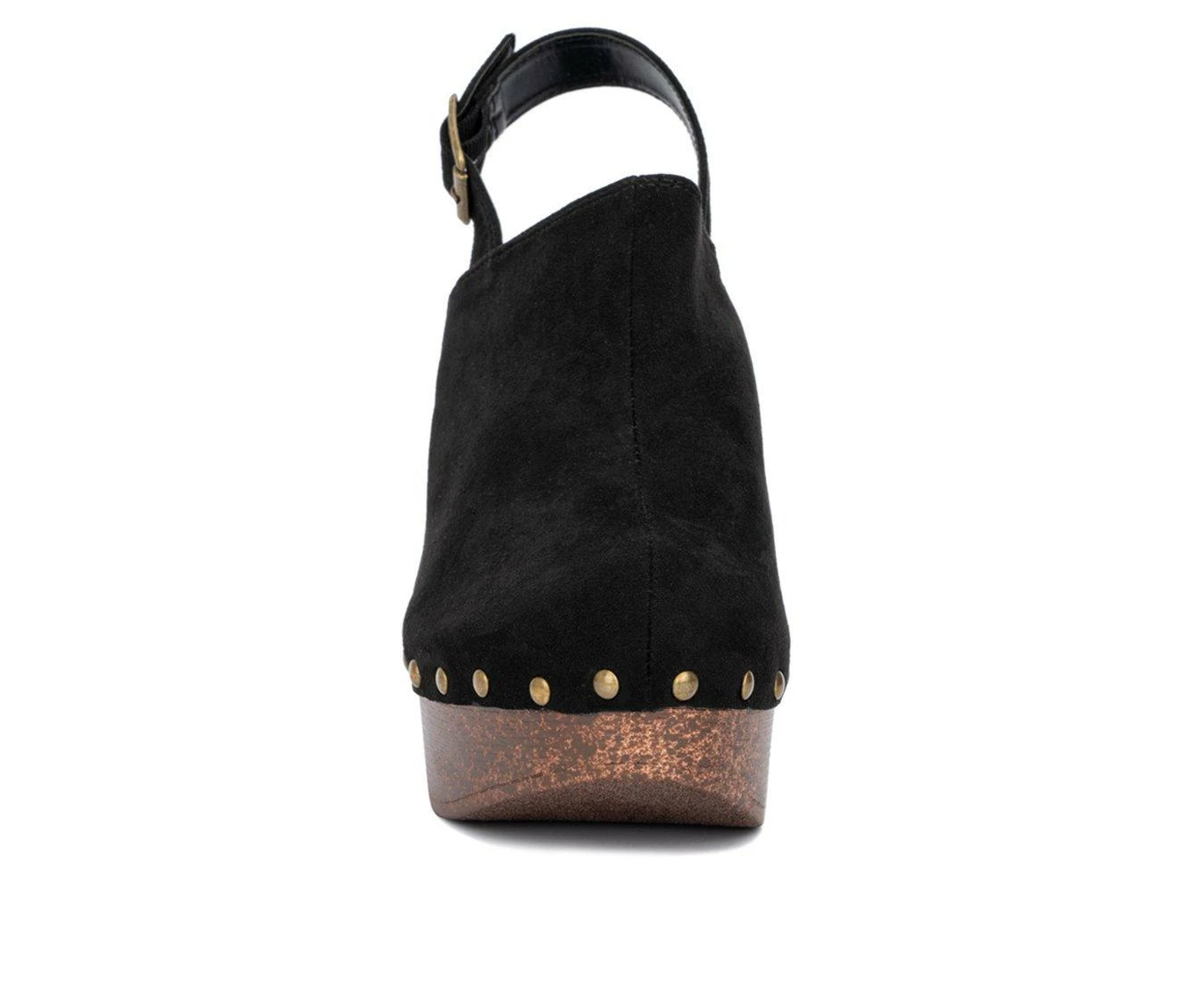 Outlet βοΈ Women's Olivia Miller Lia Platform Heeled Clogs Black π₯° - Image 5