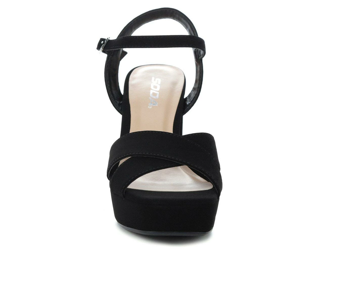 Best reviews of ๐ Women's Soda Slope Platform ๐ Dress ๐ฉด Sandals Black Nu ๐ - Image 5