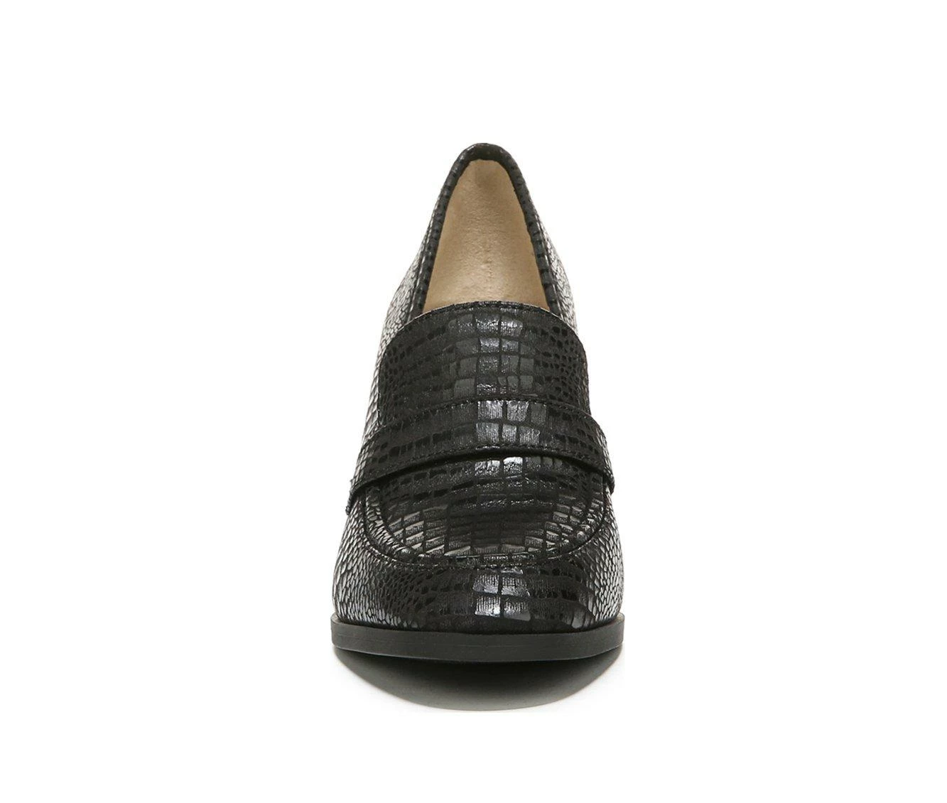 Wholesale ๐ฏ Women's LifeStride Farrah Penny Loafers Blk Croco Fab ๐ฅ - Image 5