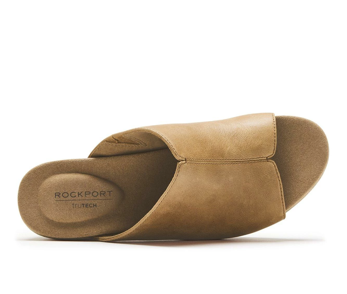 Best Sale π Women's Rockport Vivianne Slide π Dress π©΄ Sandals Honey Leather π - Image 5