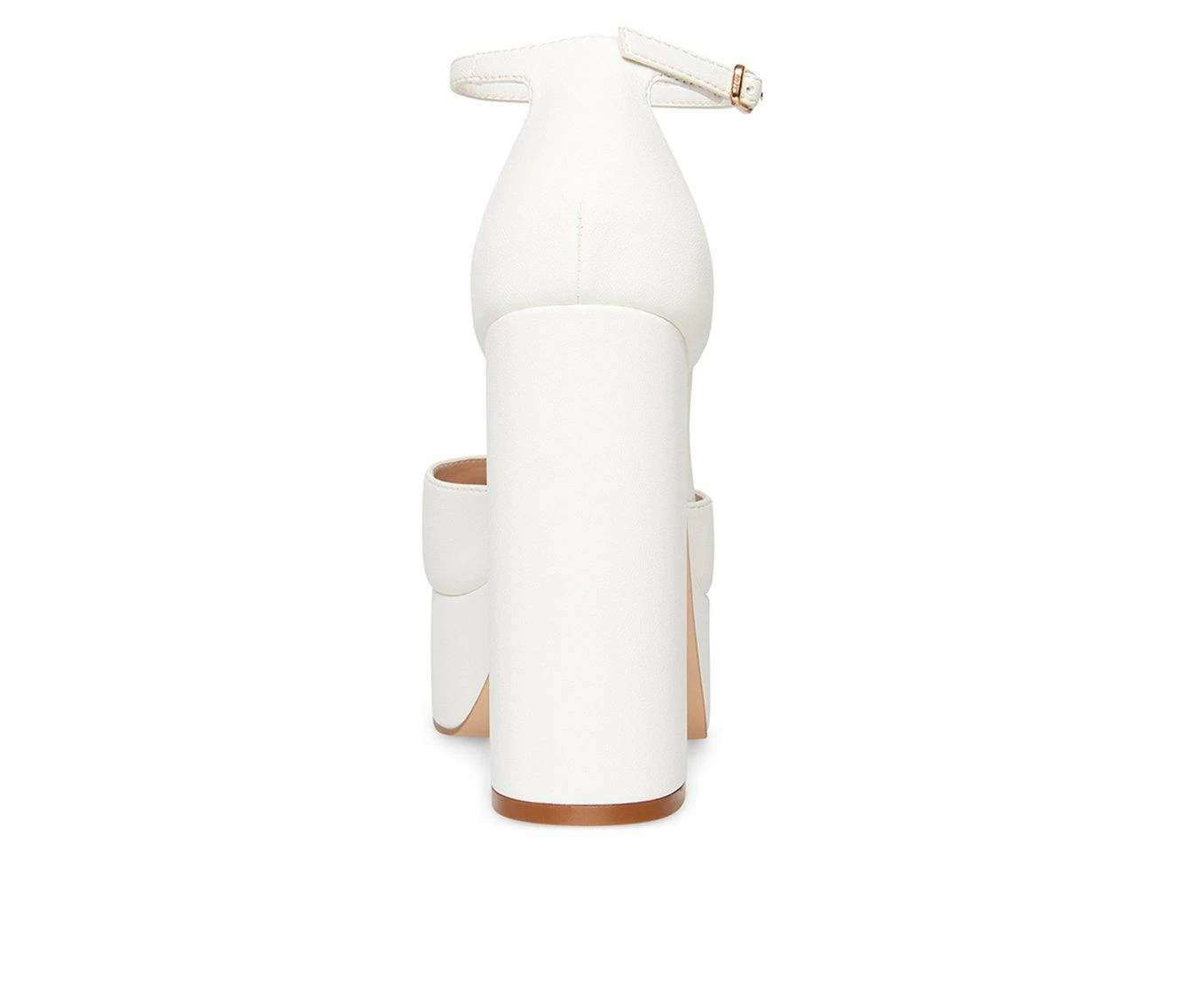 Coupon β€οΈ Women's Madden Girl Dion Mary Jane Platform Pumps White Pari π - Image 5