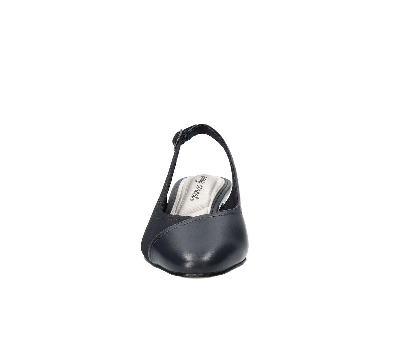 Outlet 👏 Women's Easy Street Pratt Slingback Pumps Navy 😀 7 Outlet 👏 Women's Easy Street Pratt Slingback Pumps Navy 😀 - Image 5