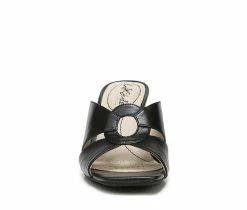 Best reviews of 😀 Women's LifeStride Thrill 👗 Dress 🩴 Sandals Black ✔️ -b.o.c Sales 4 565