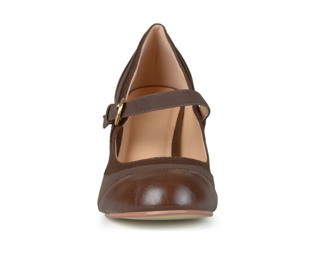 Best Pirce π Women's Journee Collection Siri Pumps Brown π - Image 5