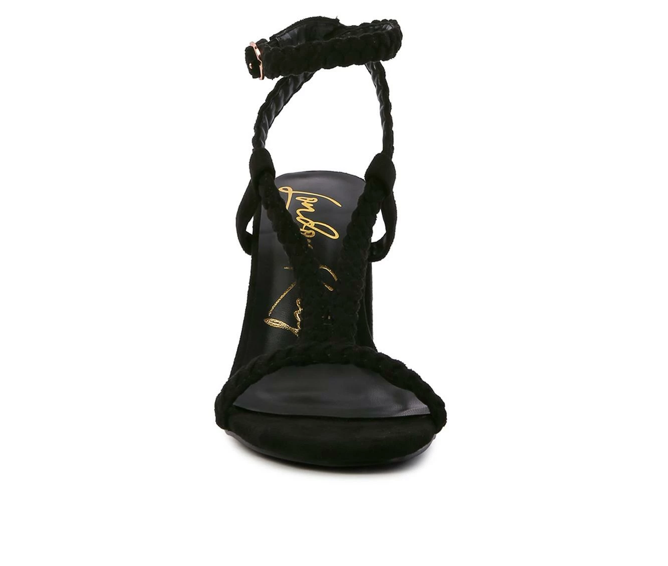 Best Pirce β€οΈ Women's London Rag Smoosh π Dress π©΄ Sandals Black βοΈ - Image 5