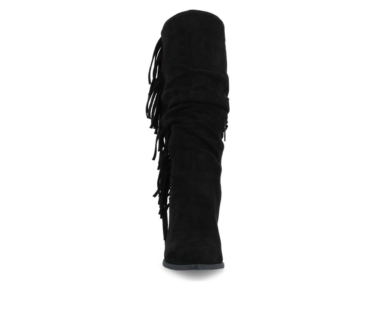 Coupon π₯ Women's Journee Collection Hartly-WC Mid Calf Western Inspired Boot Black 𧨠- Image 5
