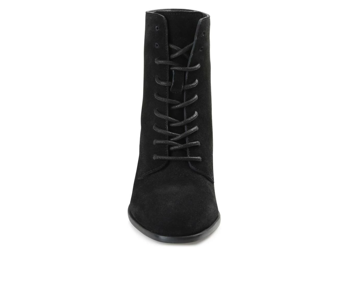 Wholesale π Women's Journee Signature Edda Heeled Lace Up Booties Black π€© - Image 5