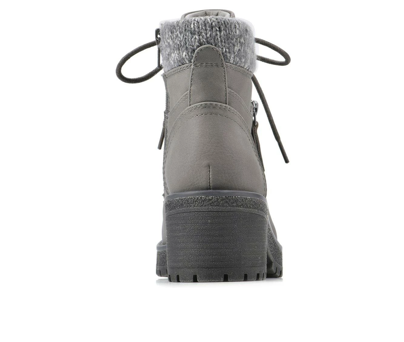 Brand new β€οΈ Women's Cliffs By White Mountain Balance Lace Up Booties Grey/Nubuck π - Image 5