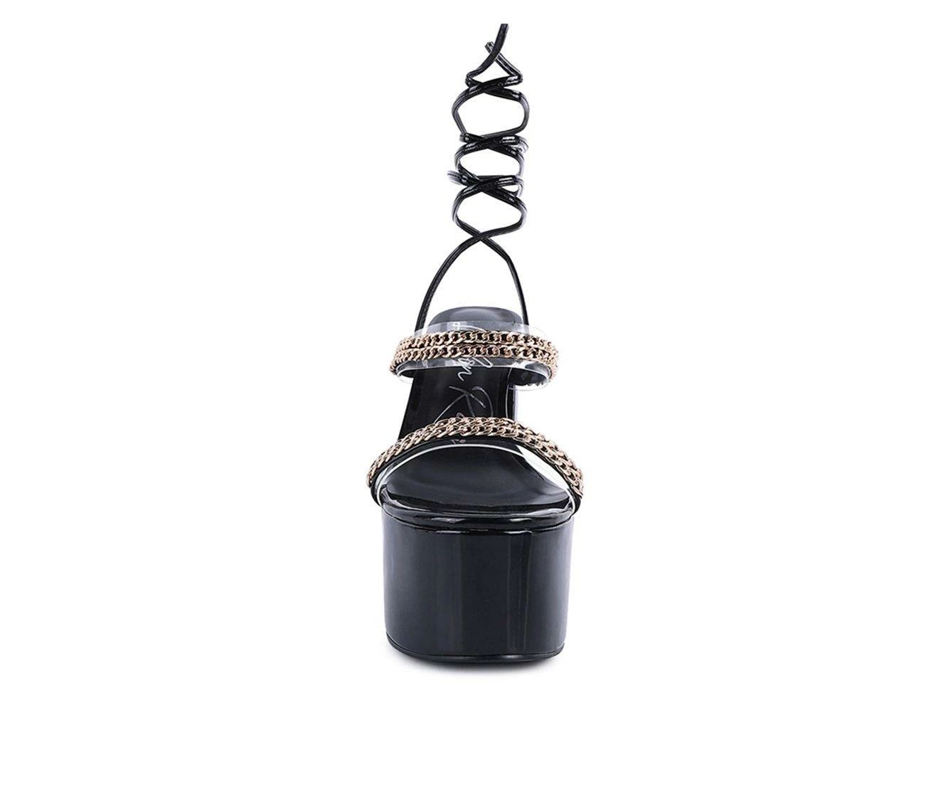 Best reviews of π Women's London Rag Indulgence Platform π Dress π©΄ Sandals Black π€© - Image 5