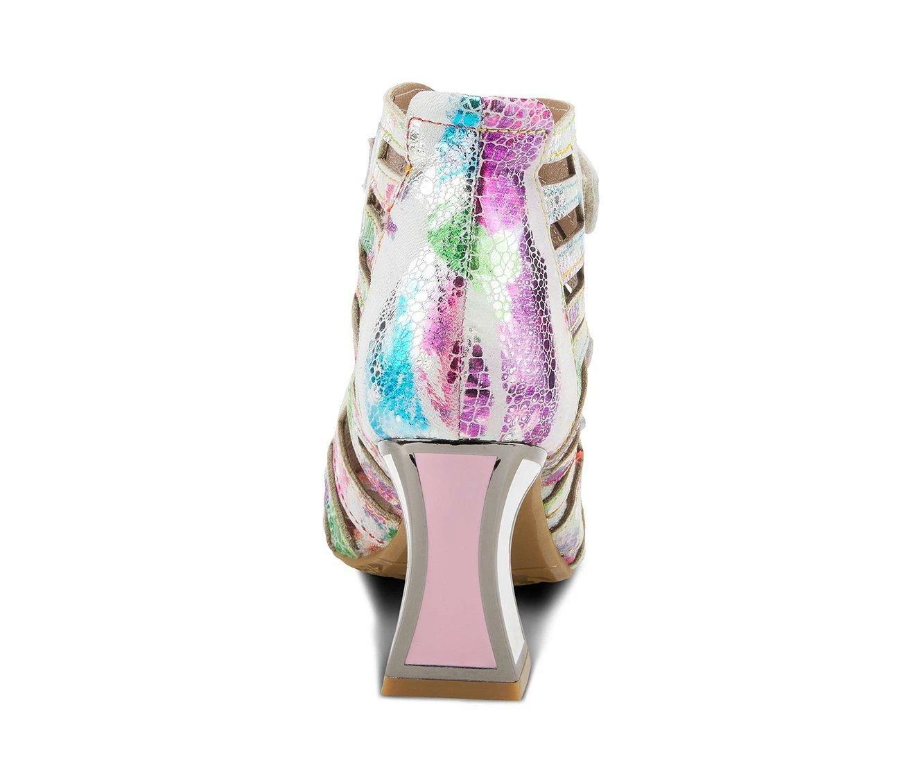 New π Women's L'Artiste Society π Dress π©΄ Sandals White Multi π - Image 5