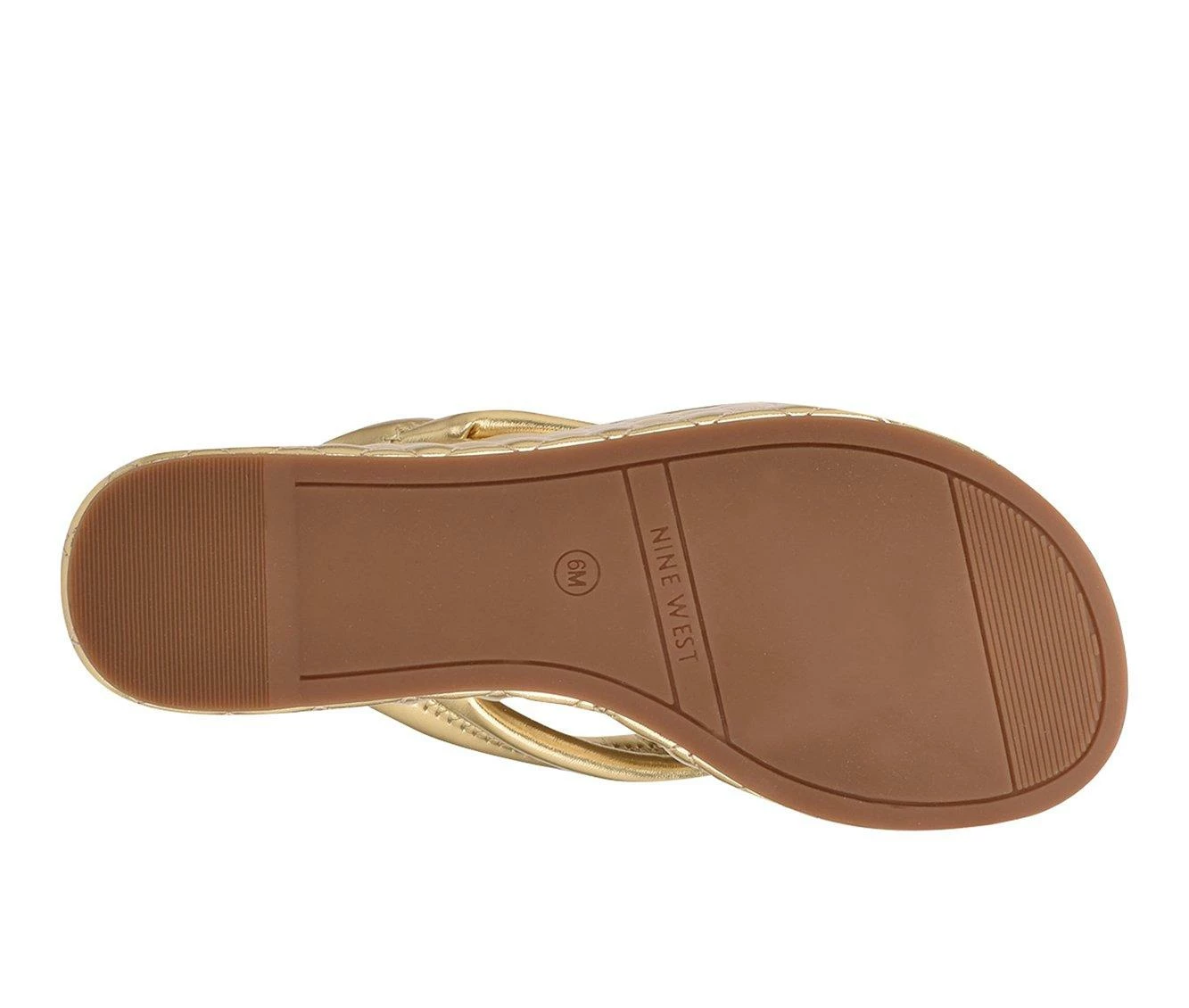 Brand new π Women's Nine West Newya Platform Wedge π©΄ Sandals Gold π€© - Image 6