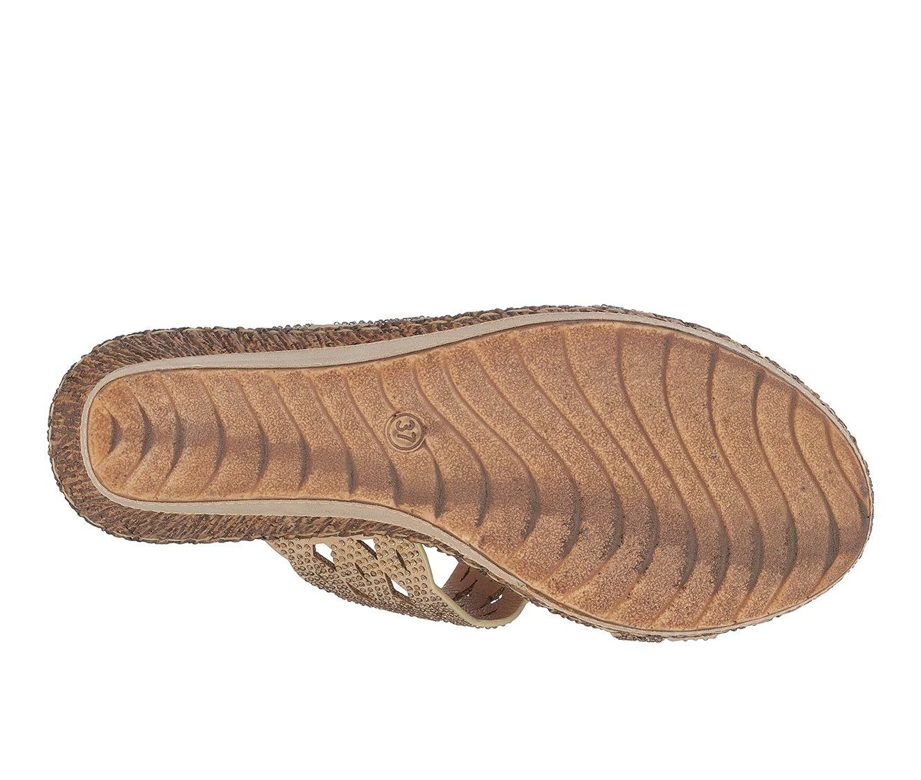 Outlet π Women's GC π Shoes Nicole Wedge π©΄ Sandals Gold π - Image 6