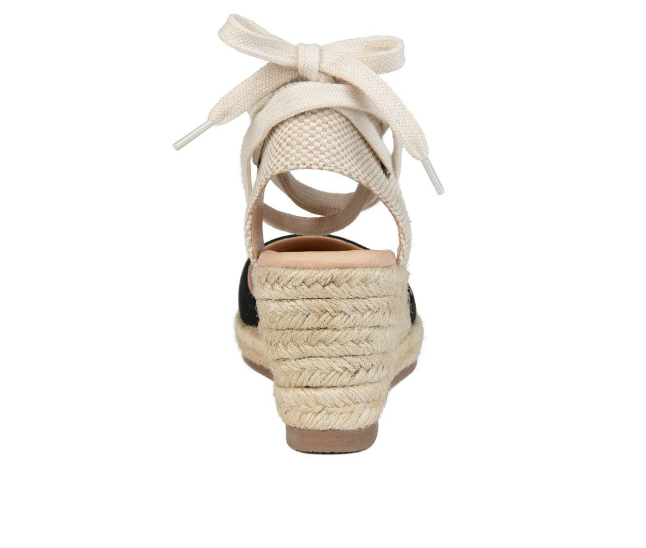 Flash Sale π₯ Women's Journee Collection Monte Espadrille Wedges Black π― - Image 6