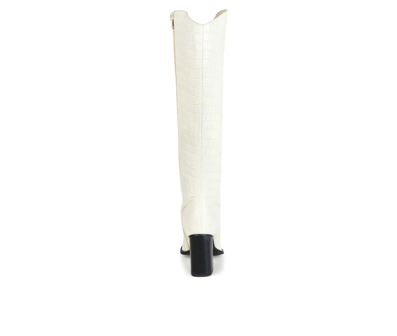 Outlet π Women's Journee Signature Laila Heeled Knee High π₯Ύ Boots Off White π - Image 6