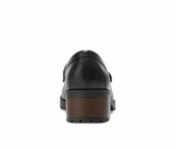 Buy 🛒 Women's Eastland Gwen Heeled Loafers Black 😀 -b.o.c Sales 5 146