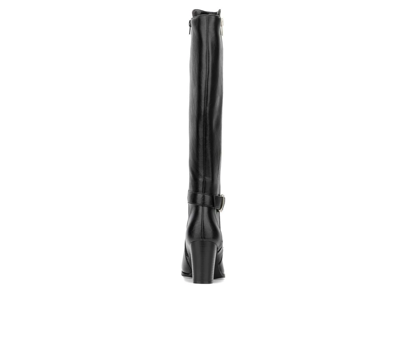 Flash Sale βοΈ Women's New York And Company Andrina Knee High Heeled π₯Ύ Boots Black β¨ - Image 6