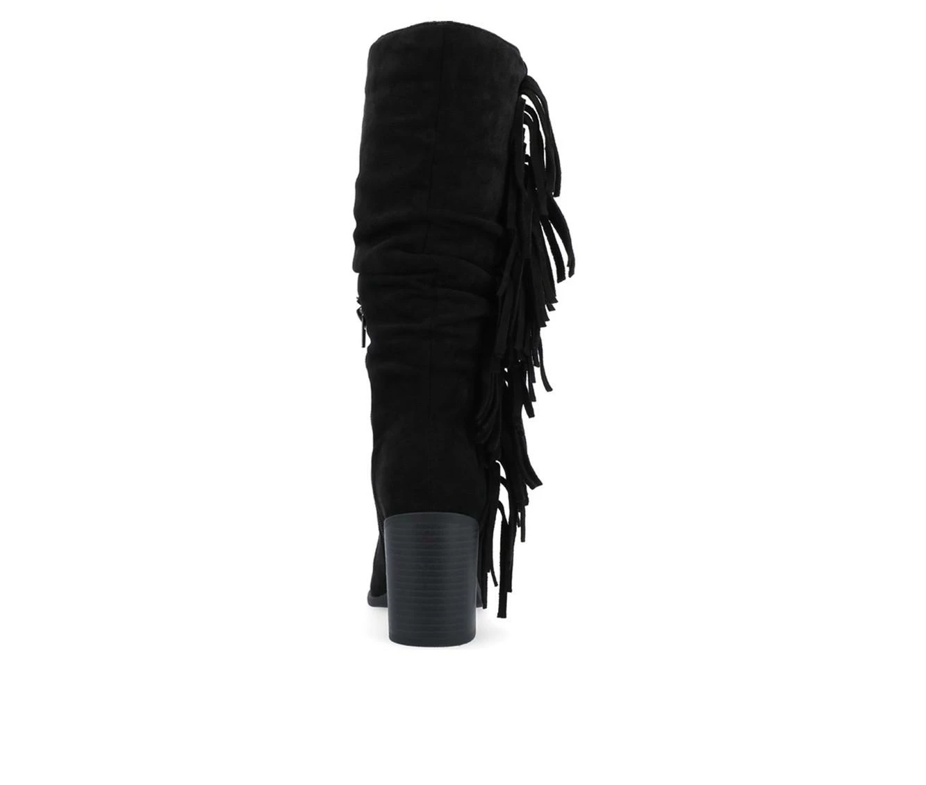 Promo ❤️ Women's Journee Collection Hartly-XWC Mid Calf Western Inspired Boot Black ⌛ - Image 6