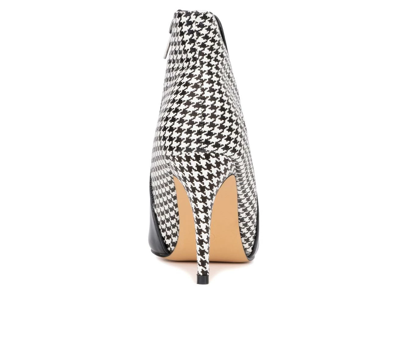 New ✔️ Women's New York And Company Emani Heeled Booties Black Pat ⭐ - Image 6