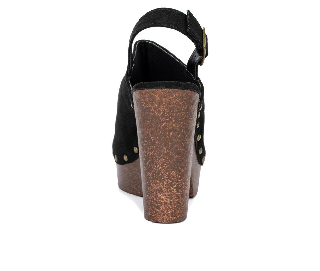 Outlet βοΈ Women's Olivia Miller Lia Platform Heeled Clogs Black π₯° - Image 6