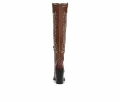 Outlet β€οΈ Women's Franco Sarto Glenice Knee High Heeled Western π₯Ύ Boots Brown π 13 Outlet β€οΈ Women's Franco Sarto Glenice Knee High Heeled Western π₯Ύ Boots Brown π -b.o.c Sales 5 321