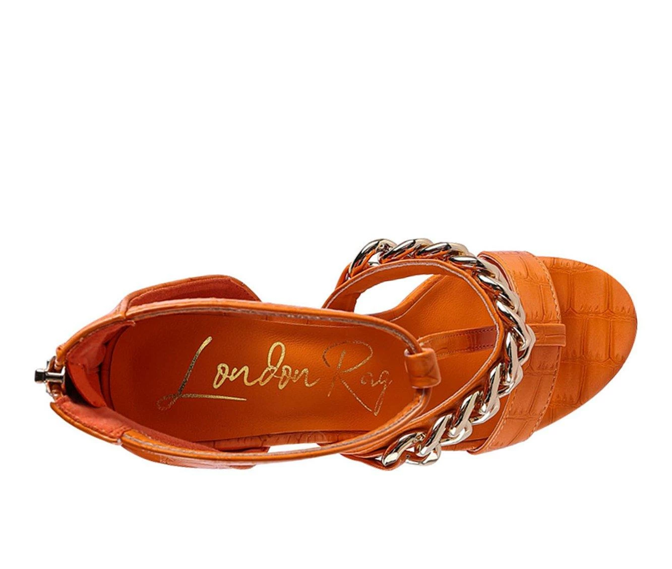 Best Pirce π Women's London Rag Bonita Platform π Dress π©΄ Sandals Orange β€οΈ - Image 6