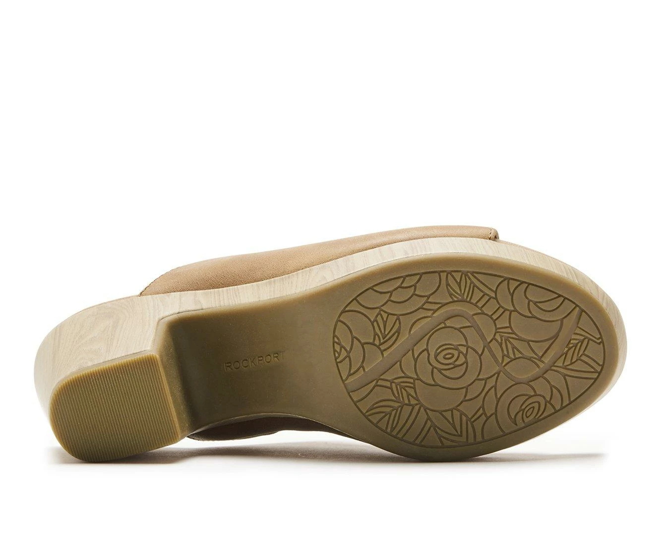 Best Sale π Women's Rockport Vivianne Slide π Dress π©΄ Sandals Honey Leather π - Image 6