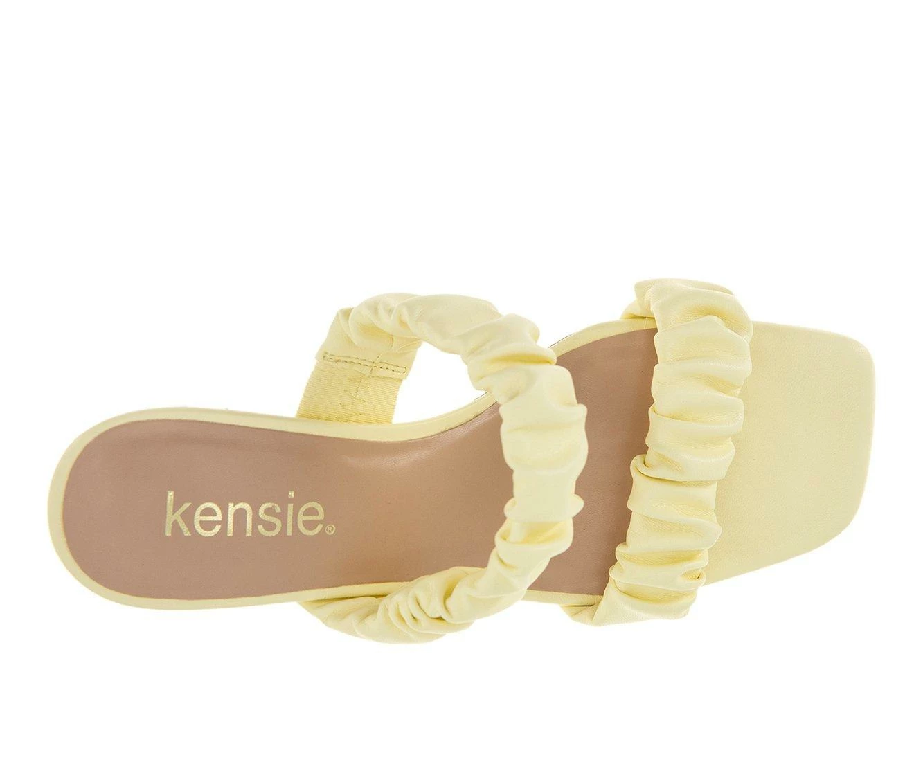 Outlet π― Women's KENSIE Kamilah Heeled π Dress π©΄ Sandals Pastel Yellow π - Image 6