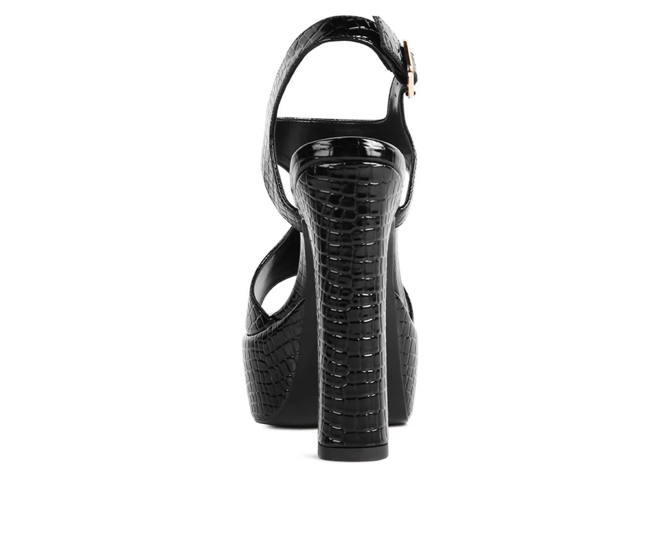 Promo π Women's Rag & Co Croft Platform π Dress π©΄ Sandals Black π₯° - Image 6