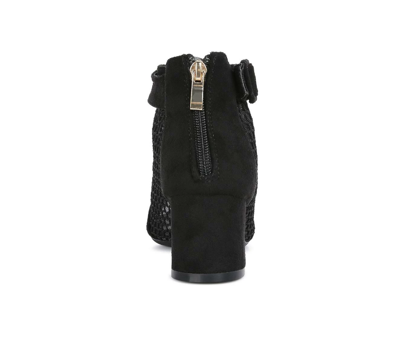 Discount 𧨠Women's London Rag Pine Barrens π©΄ Sandal Booties Black π€© - Image 6