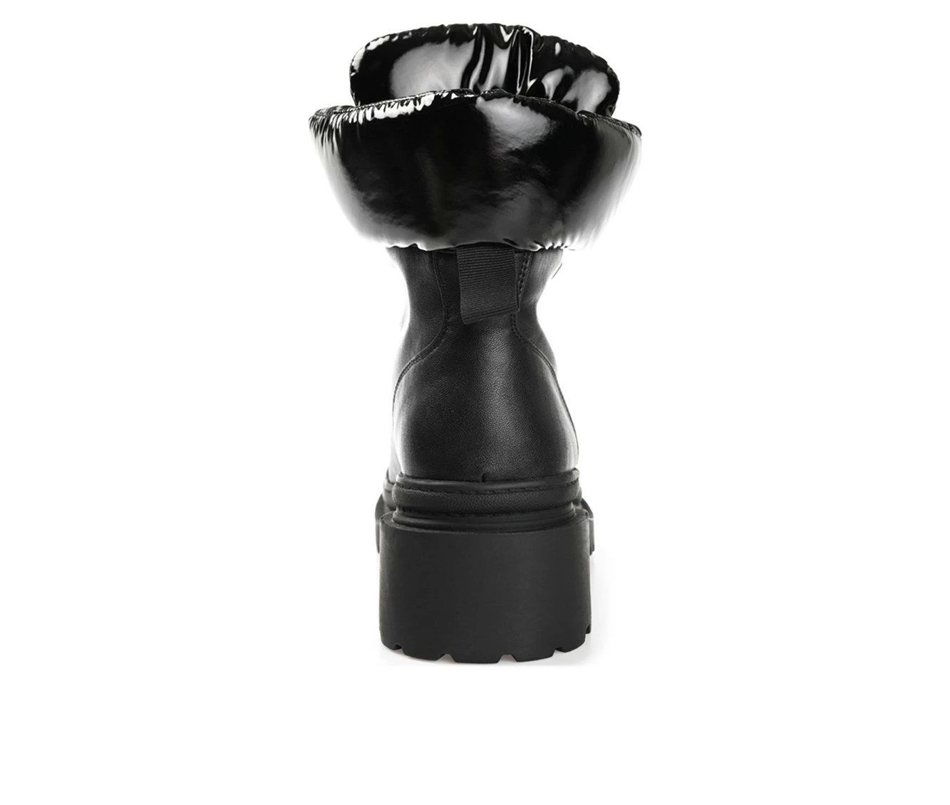 Outlet π Women's Journee Collection Irrah Heeled Combat Booties Black β - Image 6