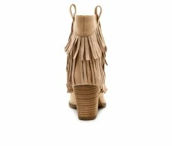 Coupon 👏 Women's Coconuts By Matisse Logan Western 🥾 Boots Natural 🎁 -b.o.c Sales 5 72