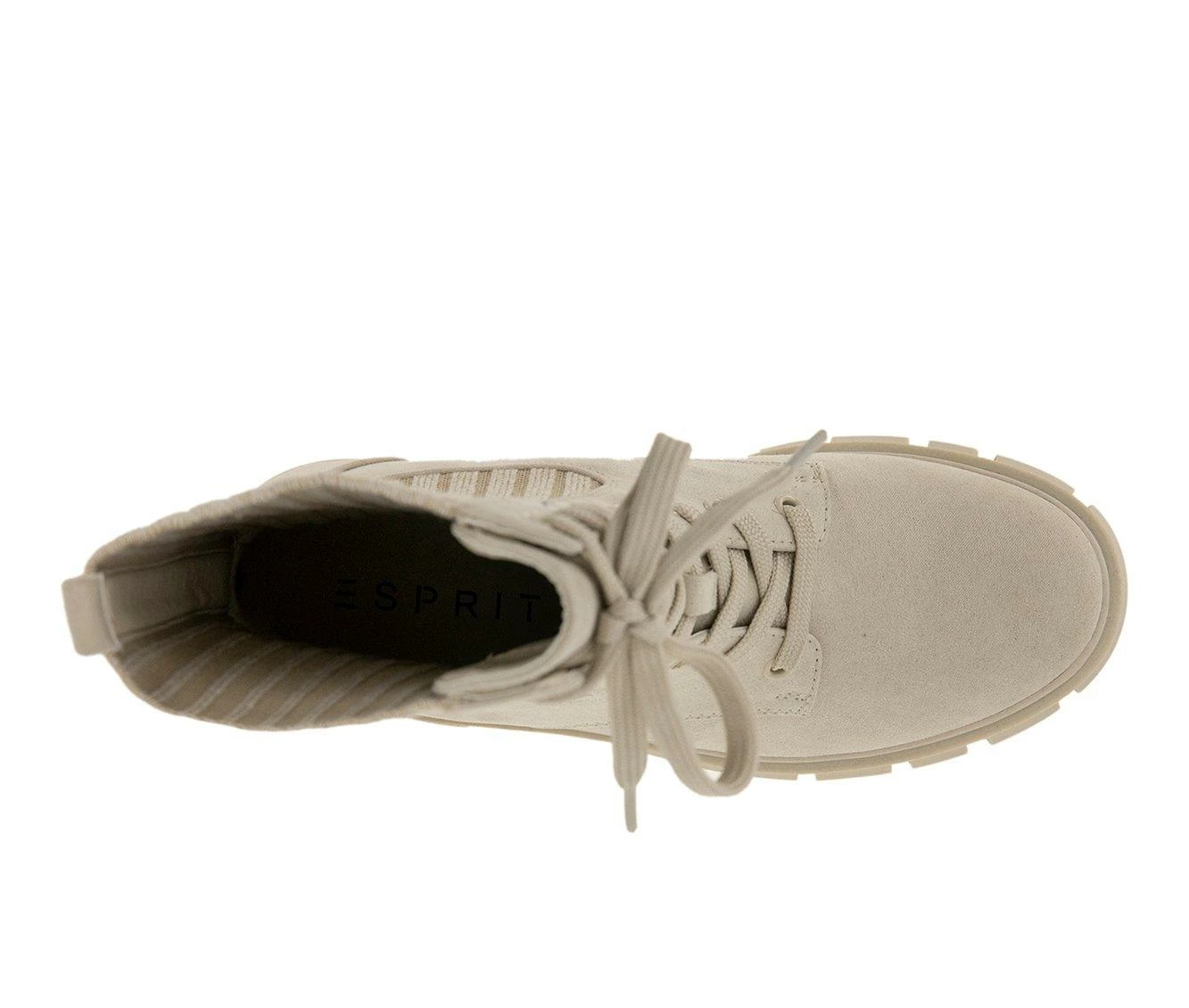 Flash Sale βοΈ Women's Esprit Autumn Block Heel Combat Booties Buff π - Image 6