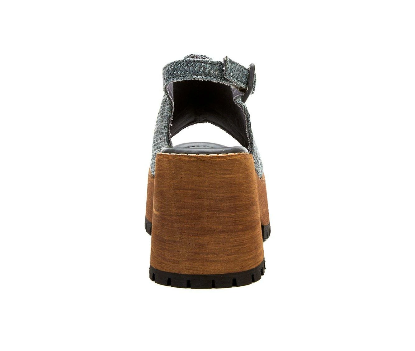 Brand new βοΈ Women's Beach By Matisse Woody Platform Wedge π©΄ Sandals Grey π - Image 6