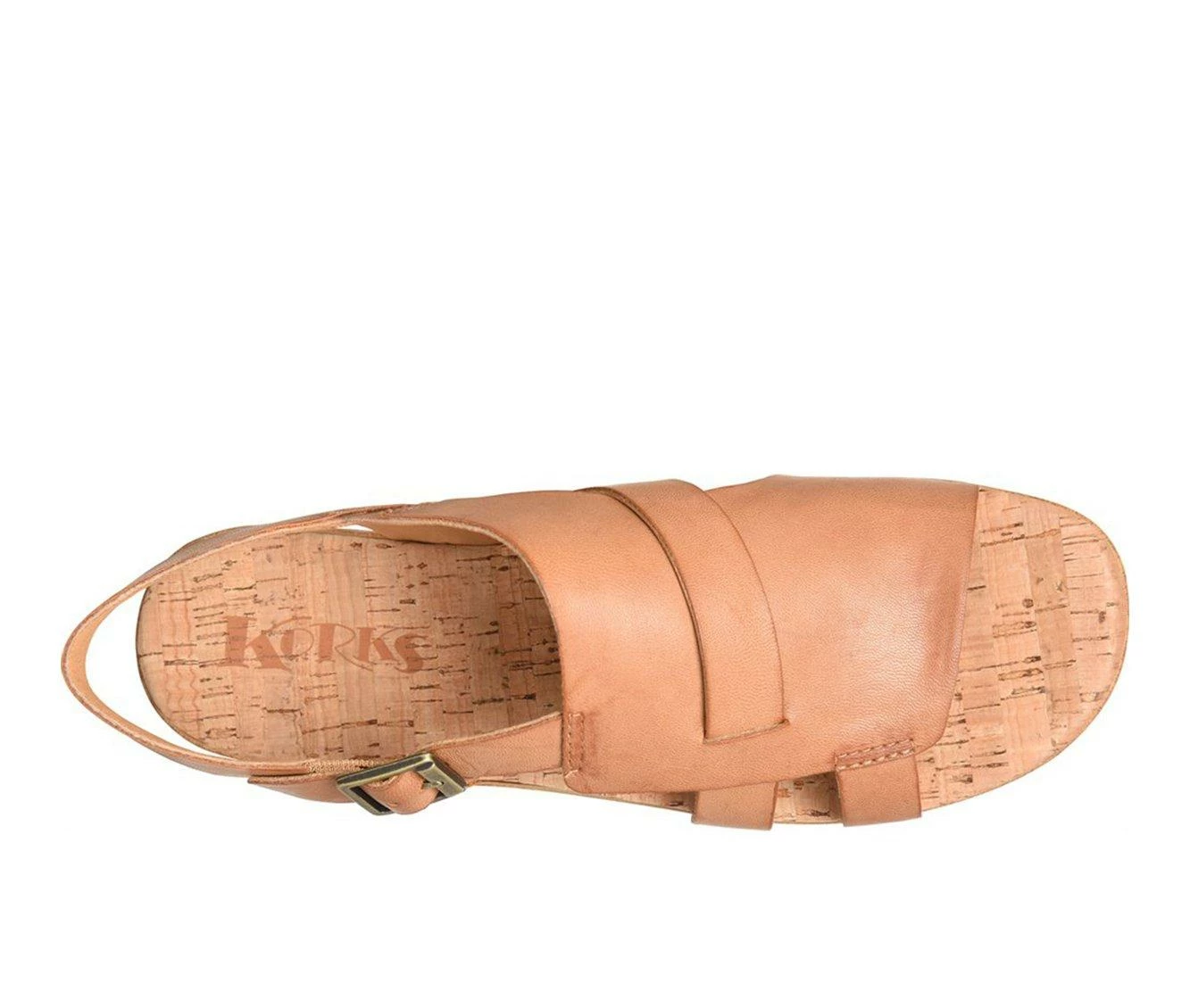 Promo π Women's Korks Fallon Platform Wedge π©΄ Sandals Tan π - Image 6