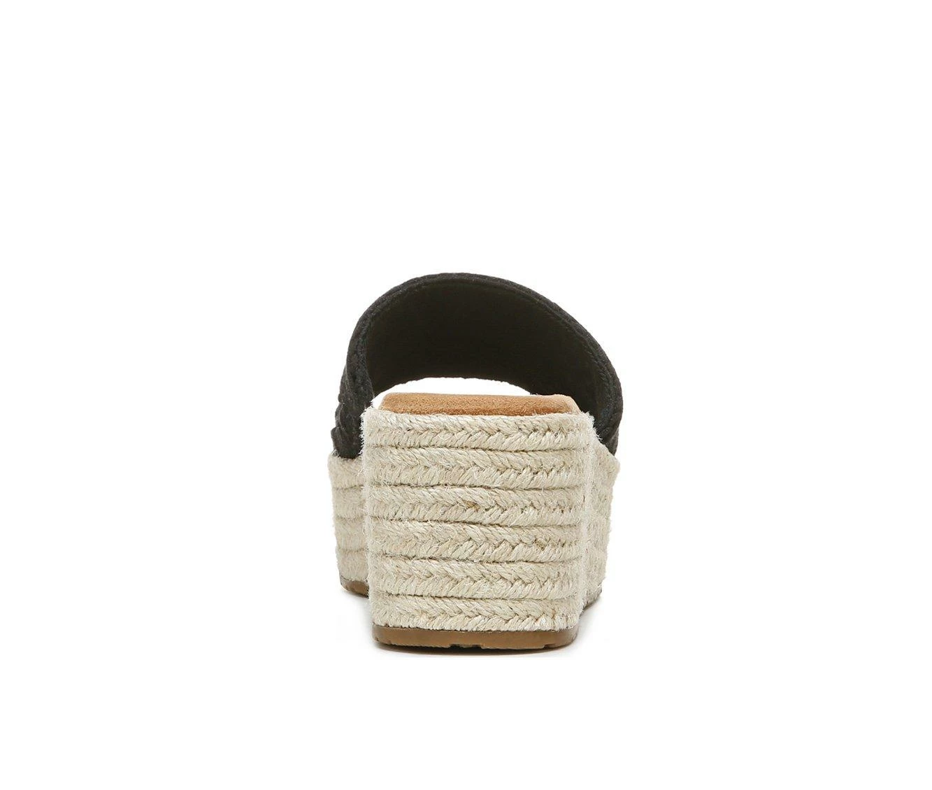 Best deal β€οΈ Women's Zodiac June Crochet Platform Wedge π©΄ Sandals Black β€οΈ - Image 6