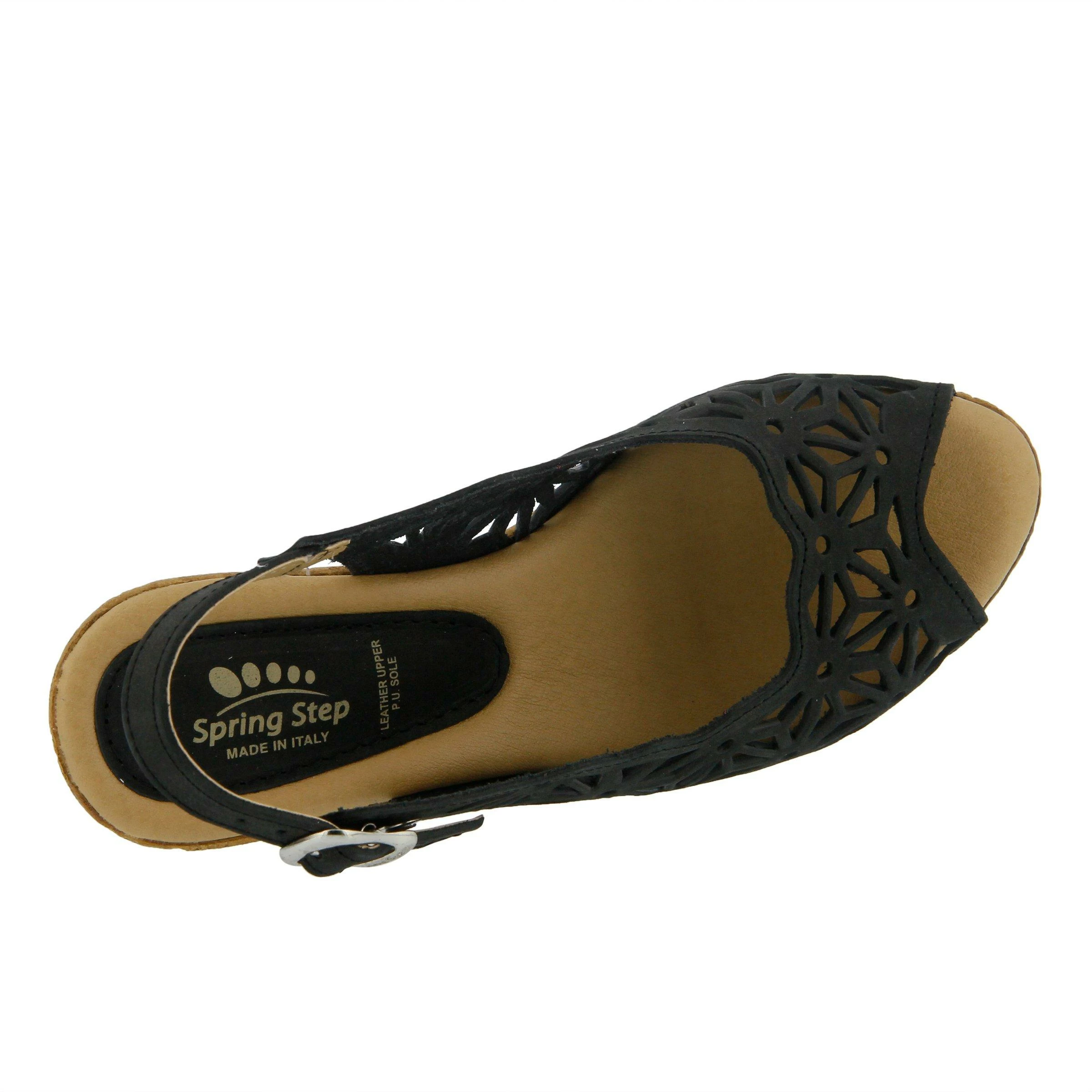 Brand new π₯ Women's SPRING STEP Abigail Wedge π©΄ Sandals Black π - Image 6