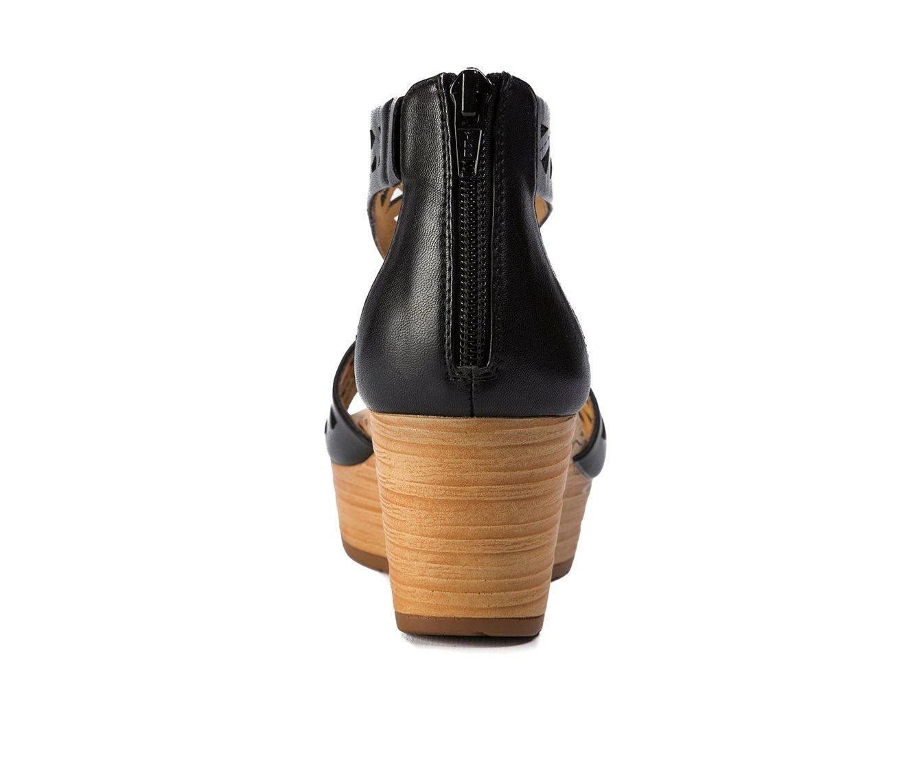 Wholesale π Women's Baretraps Miriam Platform Wedge π©΄ Sandals Black 𧨠- Image 6