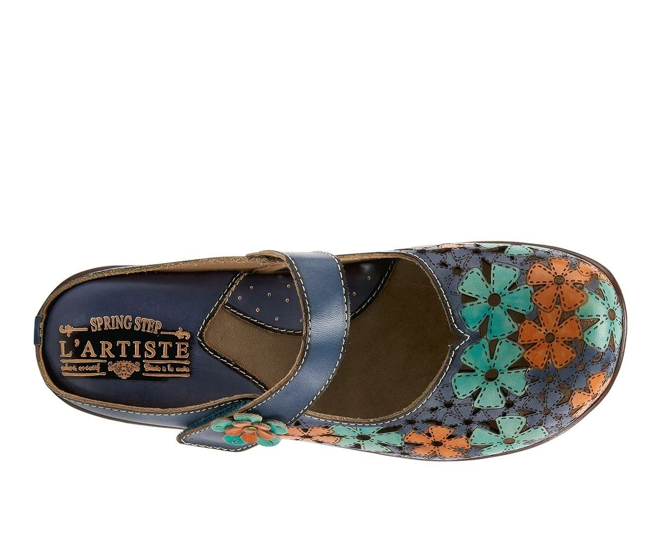 Promo β Women's L'Artiste Anana Wedge Clogs Blue Multi π₯ - Image 6