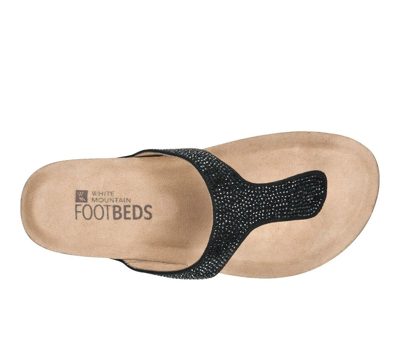 Brand new π Women's White Mountain Action Footbed Wedge π©΄ Sandals Black/Multi π - Image 6