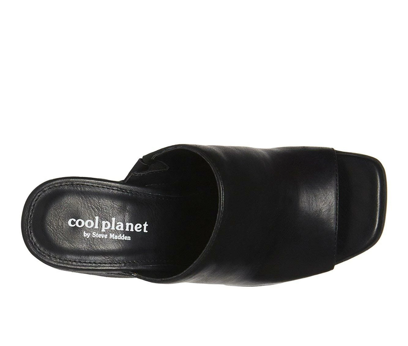 Cheapest ๐ Women's Cool Planet By Steve Madd Newberry Sustainable Heeled Mules Black ๐ - Image 6