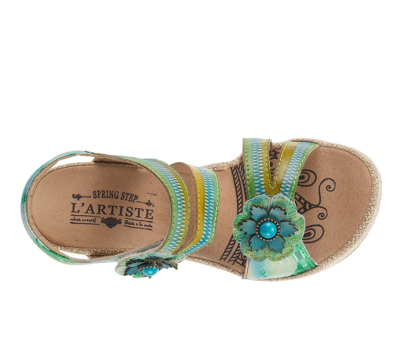Wholesale π Women's L'Artiste Karnit Wedge π©΄ Sandals Mint Green π - Image 6